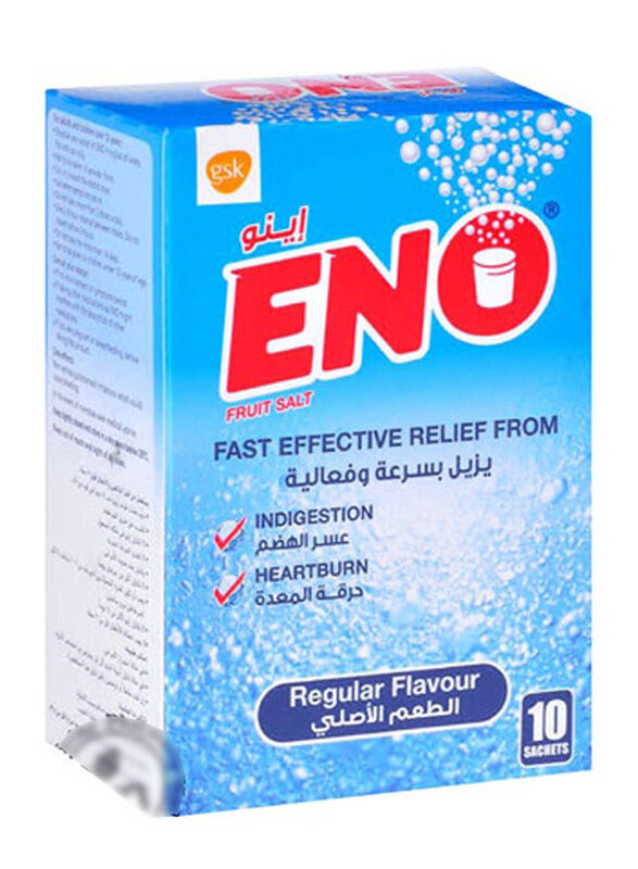 

Eno Regular Salt Drink, 10 Sachets x 5g
