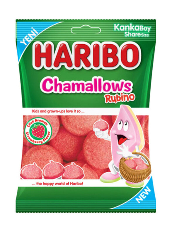 

Haribo Strawberry Rubino Chamallows, 70g