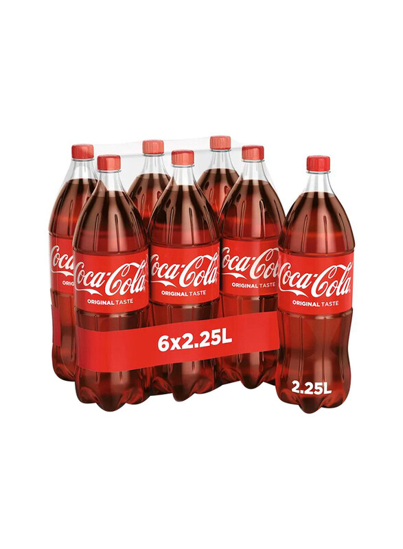 

Coca Cola Original Taste Soft Drink, 6 x 2.25 Litres