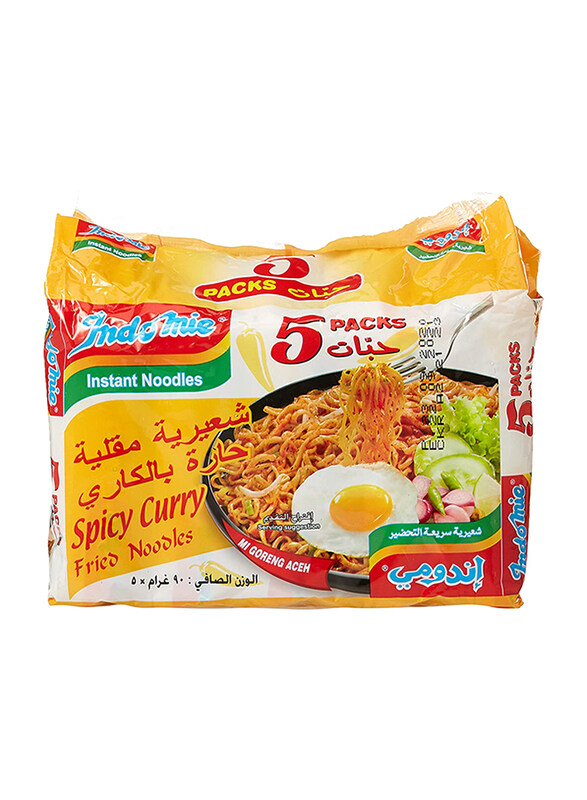 

Indomie Spicy Curry Fried Noodles, 5 Pieces x 90g