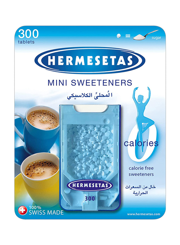 Hermesetas Mini Sugar Sweetener, 300 Tablets