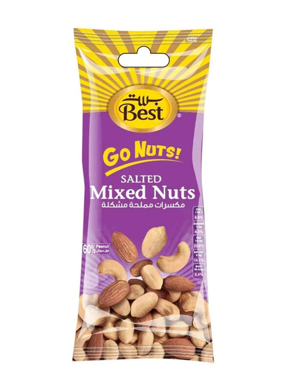 

Best Go Nuts with Salted Mixed Nutes, 80g