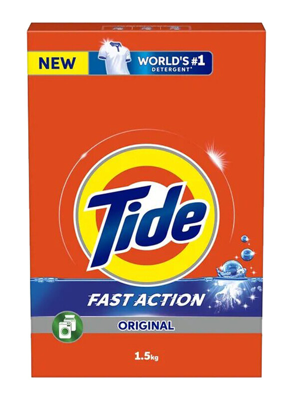 

Tide Original Fast Action Laundry Detergent Powder, 1.5KG