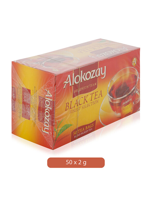 

Alokozay Premium Finest Selection Black Tea, 50 Tea Bags x 2g