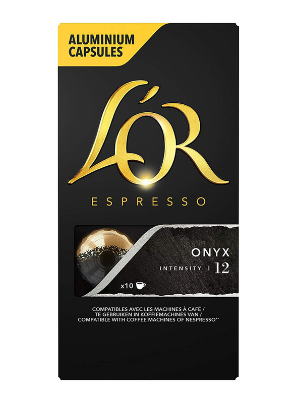 

Lor Capsules Espresso Onyx 12 Capsules Coffee, 10 Capsules, 52g