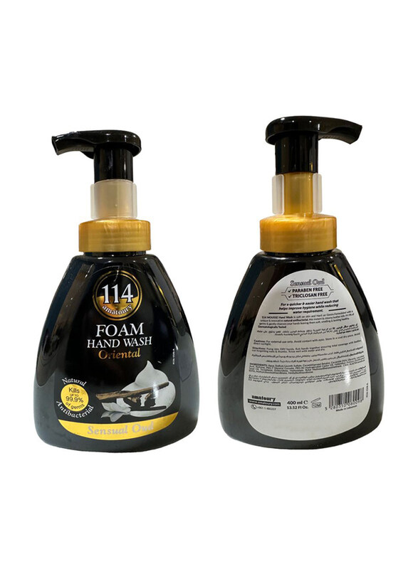 

114 Amatoury Oriental Sensual Oud Foam Hand Wash, 400ml