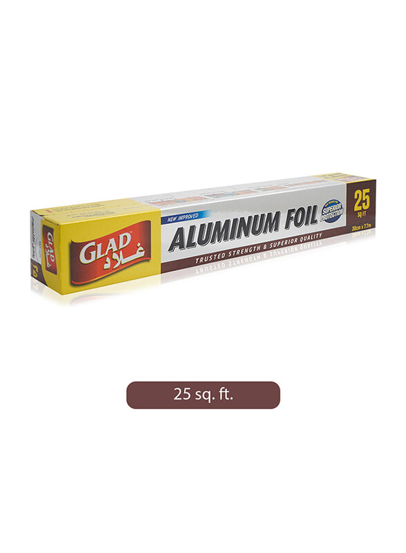 

Glad Aluminum Foil, 25 sq.ft.