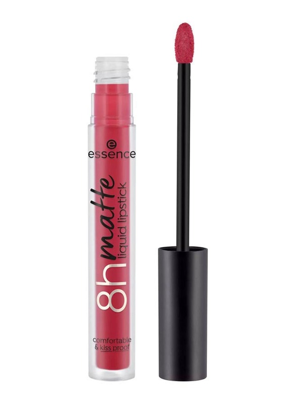 Essence 8H Matte Liquid Lipstick, 07 Classic Red, Red