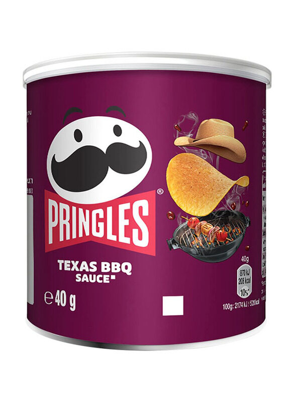 

Pringles Texas BBQ Sauce Crisps Can, 40g