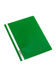 Bantex EMJ Plastic File, Green, A4 Size