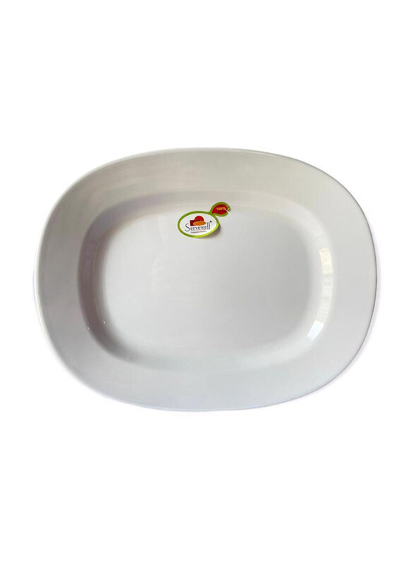 

L.T.R 12 inch Simply Oval Plate, KTT-TW402-12P, White