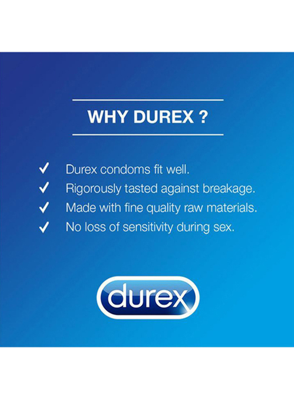 Durex Extra Safe Condom for Men, 6 Pieces