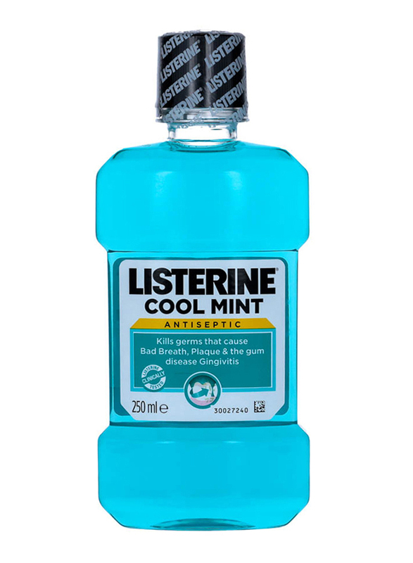 Listerine Cool Mint Antiseptic Mouthwash, 250ml