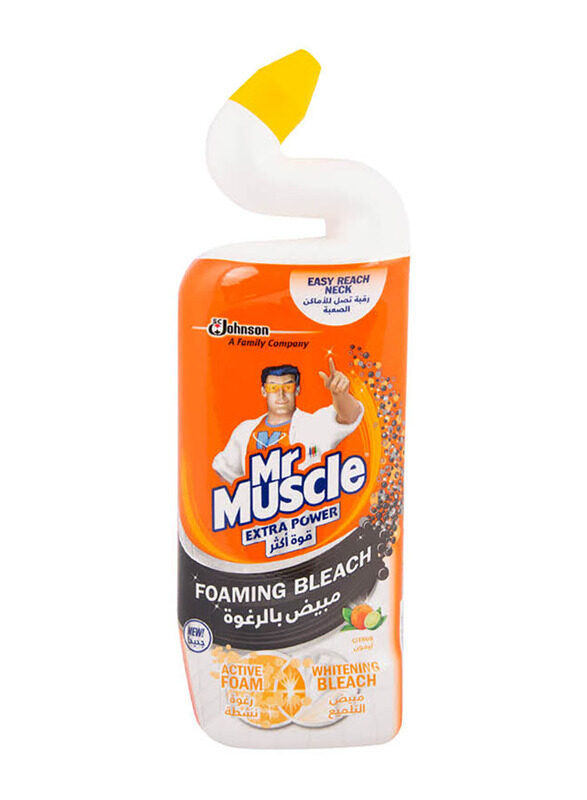 

Mr Muscle Toilet Citrus Foaming Bleach, 750ml