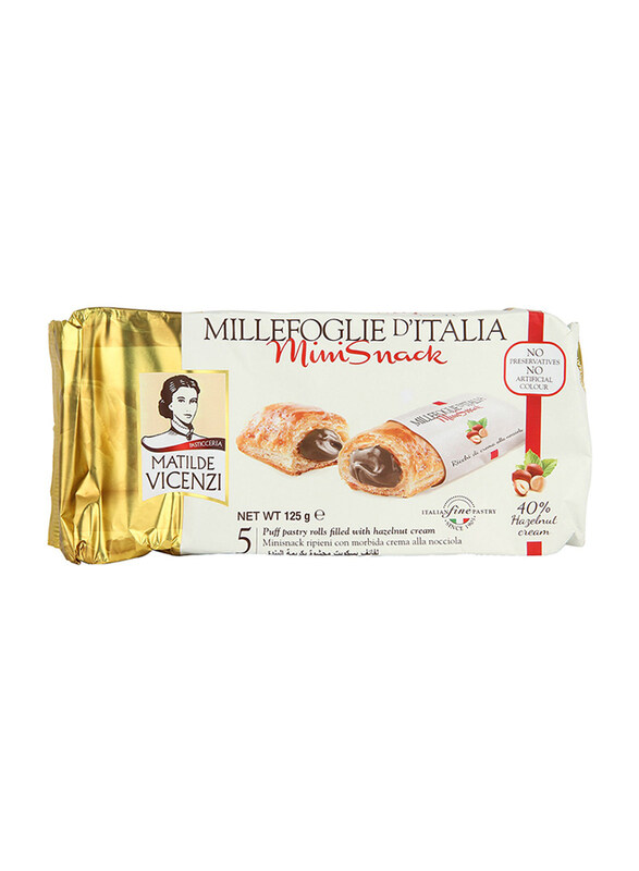 

Vicenzi & Grisbi Minisnack with Hazelnut Cream, 125g