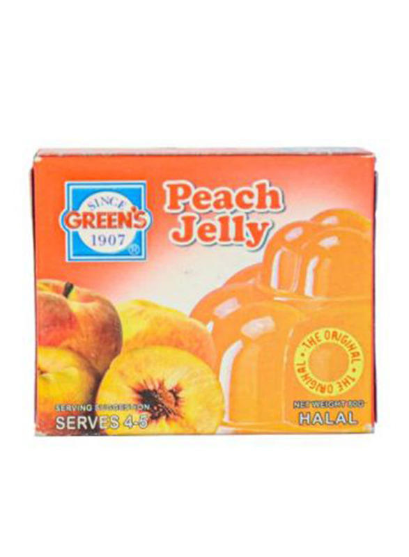 Green's Peach Jelly, 80g