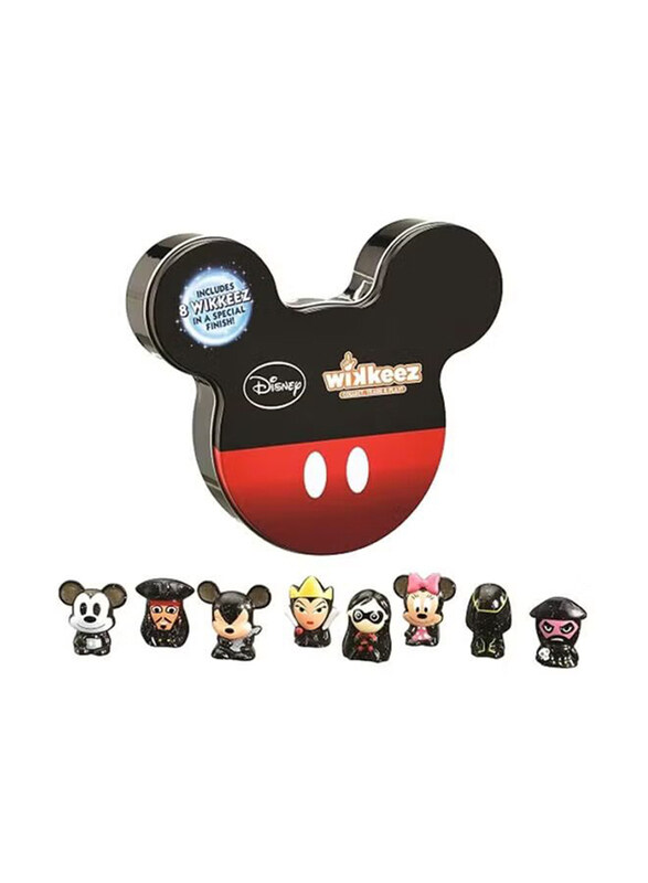 

Generic Disney Wikkez S1 Playsets Tin Box, Red/Black, Ages 3+