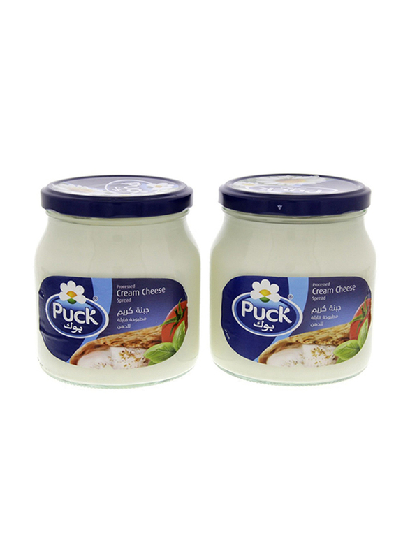 Puck Cream Cheese Spread Jar, 2 x 500g