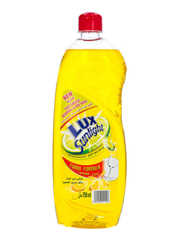 

Lux Sunlight Lemon Dishwashing Liquid, 750ml