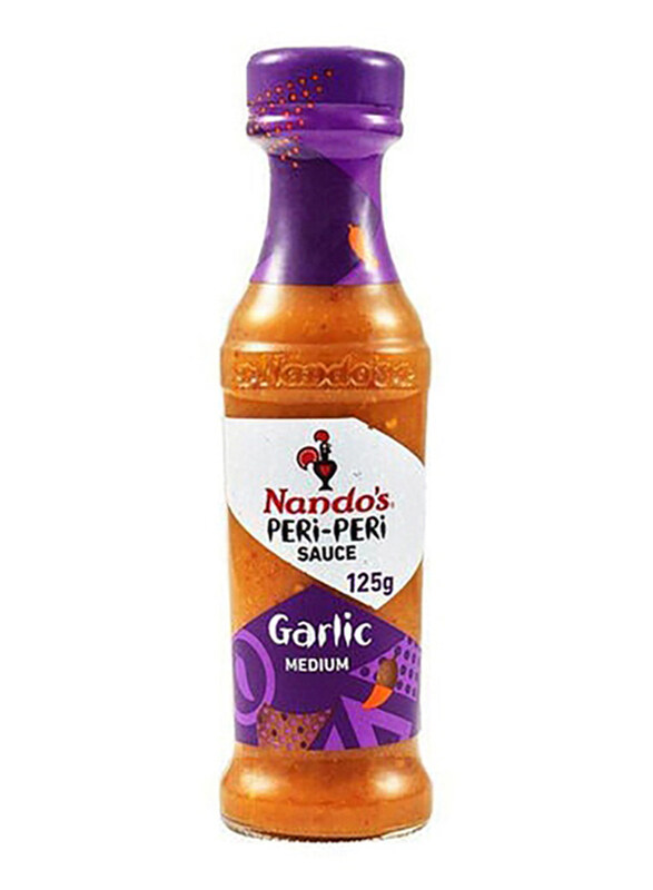 

Nando's Peri-Peri Vegetarian Medium Garlic Sauce, 125g