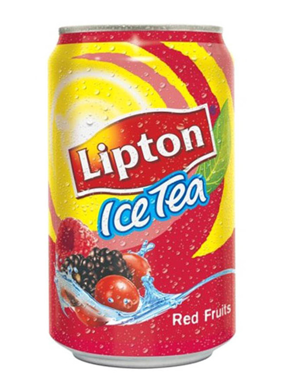 Lipton Red Fruits Ice Tea Can, 320ml