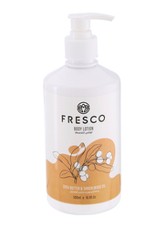 Fresco Shea Butter & Sandalwood Oil Body Lotion, 500ml