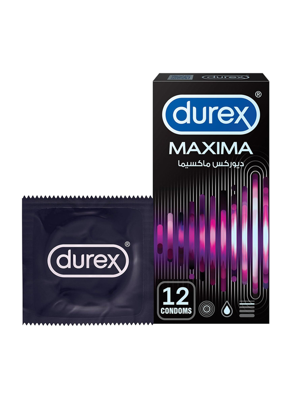 Durex Maxima Condoms, 12 Count, Set