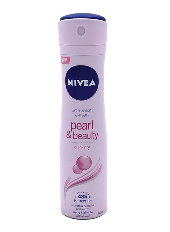 Nivea Pearl & Beauty Deodorant Spray for Women, 150ml