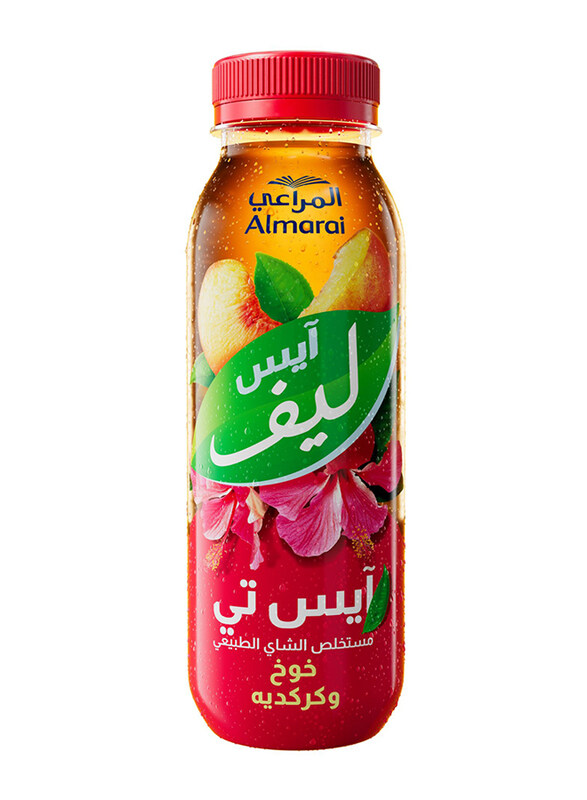 

Al Marai Ice Leaf Tea Peach & Hibiscus, 400ml