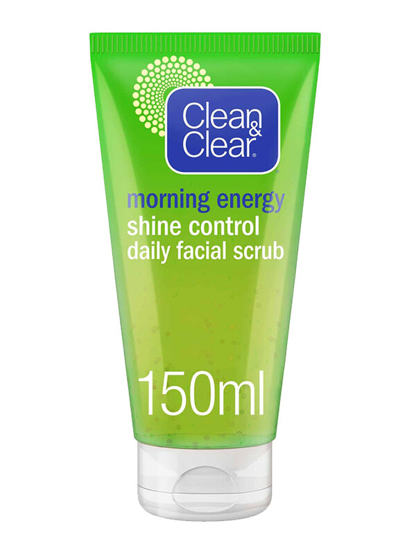 

Clean & Clear Morning Energy Shine Control Daily Facial Scrub, 150ml