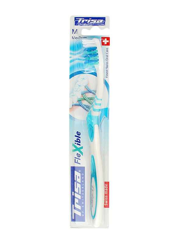 

Trisa Flexible Toothbrush, Multicolour, Medium