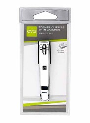 QVS Toe Nail Clipper, Silver