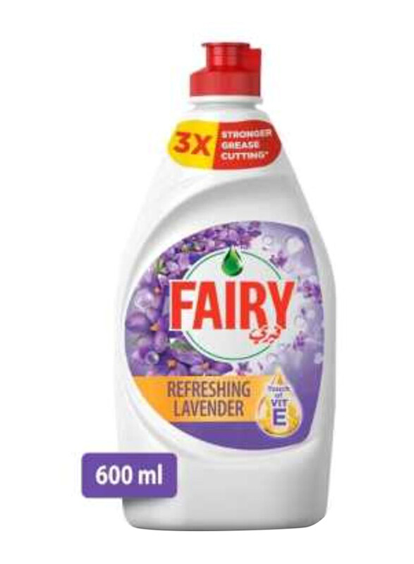 

Fairy Max Plus Refreshing Lavender Dishwashing Liquid, 600ml