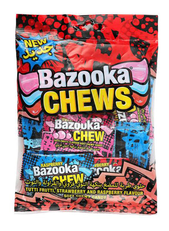 

Bazooka Chews Soft Candies, 120g