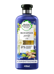 Herbal Essences Bio Renewing & Purifying Hair Conditioner with Blue Ginger for Dry Hair, 400ml