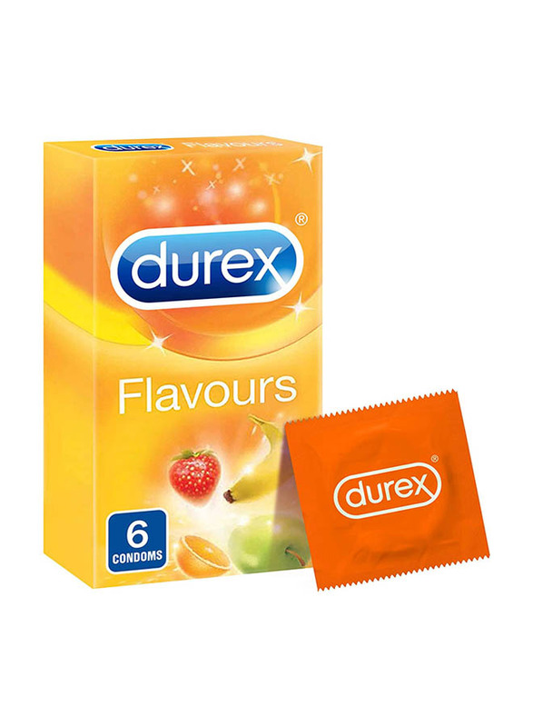 Durex Flavour Condoms, 6 Pieces