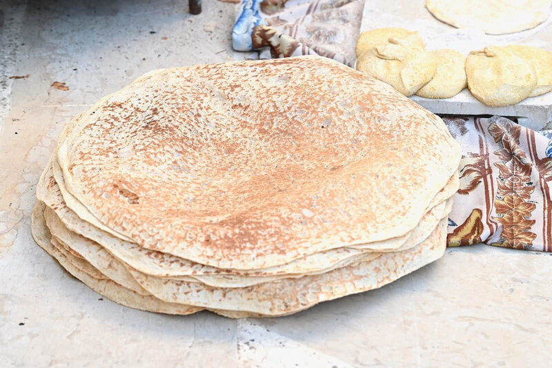 

Lebanese Large White Saj Bread, 580g