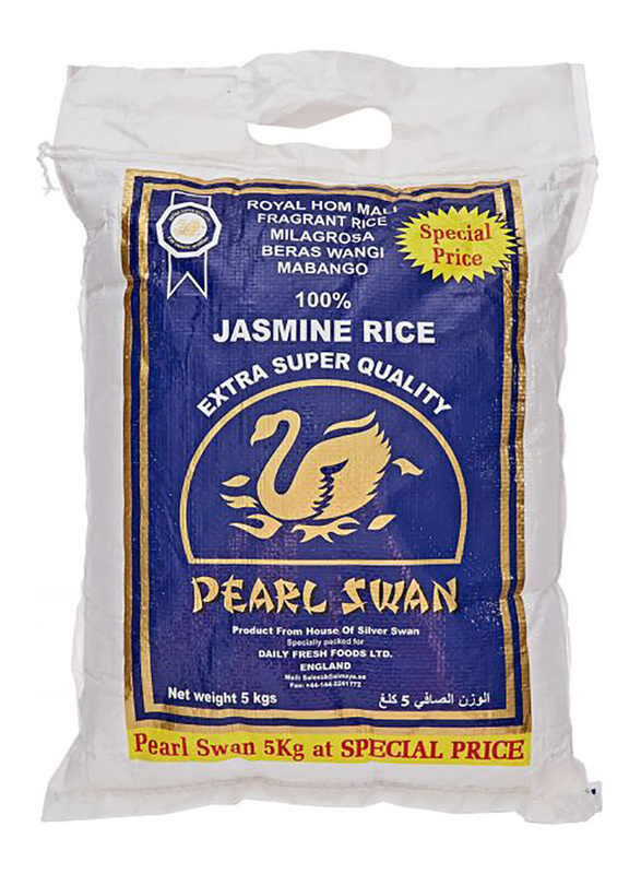 Pearl Swan Jasmine Rice, 5 Kg