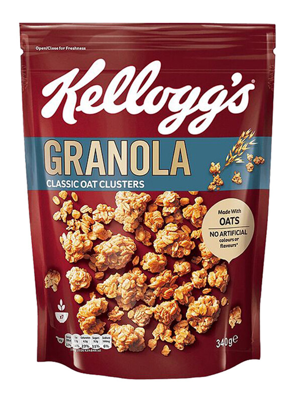 

Kellogg's Granola Classic Oat Clusters, 340g