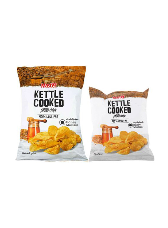 Kettle Cooked Honey Mustard Chips Set, 170 + 45g