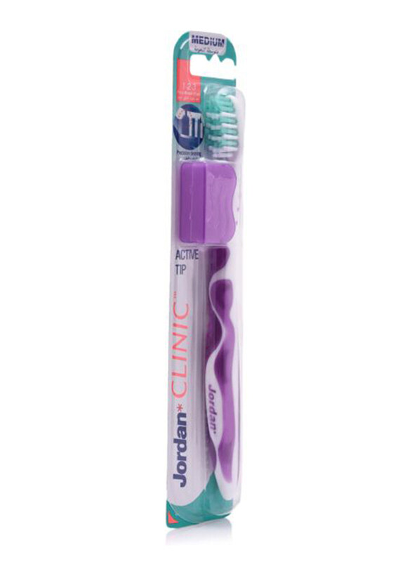 

Jordan Clinic Active Tip Toothbrush, Medium