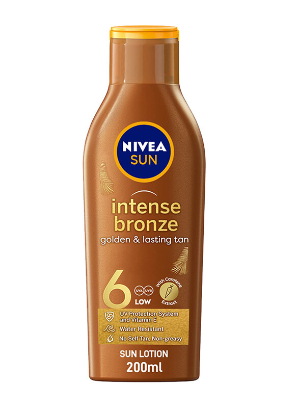 

Nivea Deep Tanning Carotene SPF 6 Sun Lotion, 200ml