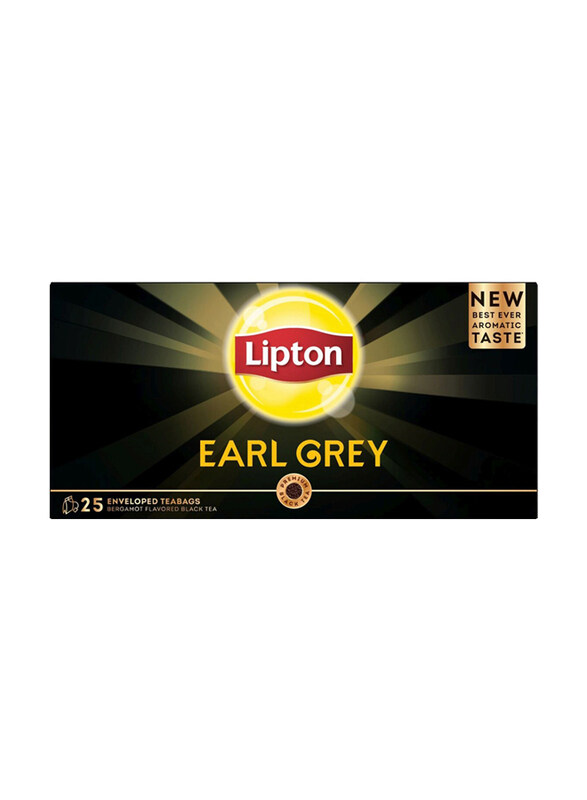 

Lipton English Early Grey Black Tea Bag, 25 Tea Bags