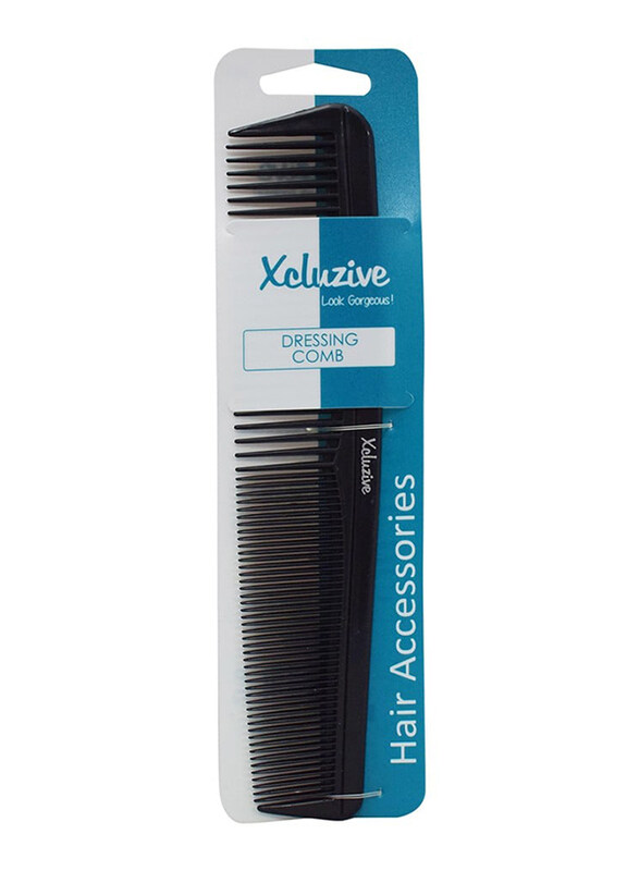 

Xcluzive Dressing Comb for All Hair Types, Black