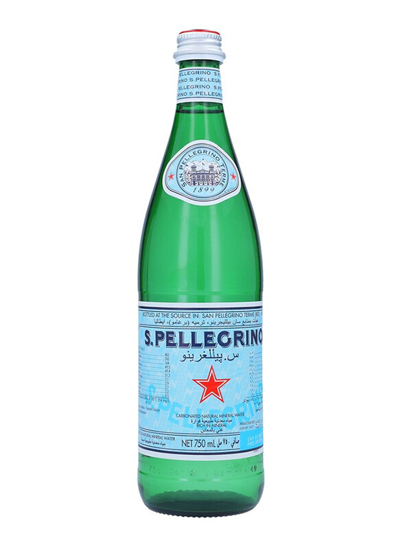 

San Pellegrino Natural Sparkling Mineral Water, 750ml