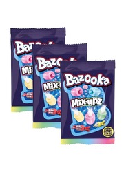 Bazooka Mix-Upz Chewy Candy, 3 x 120g