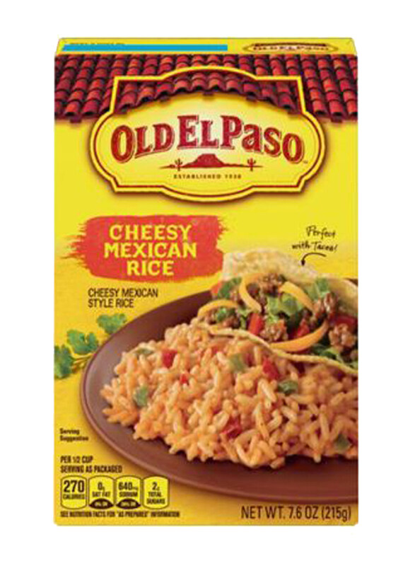 

Old El Paso Cheesy Mexican Rice, 215g