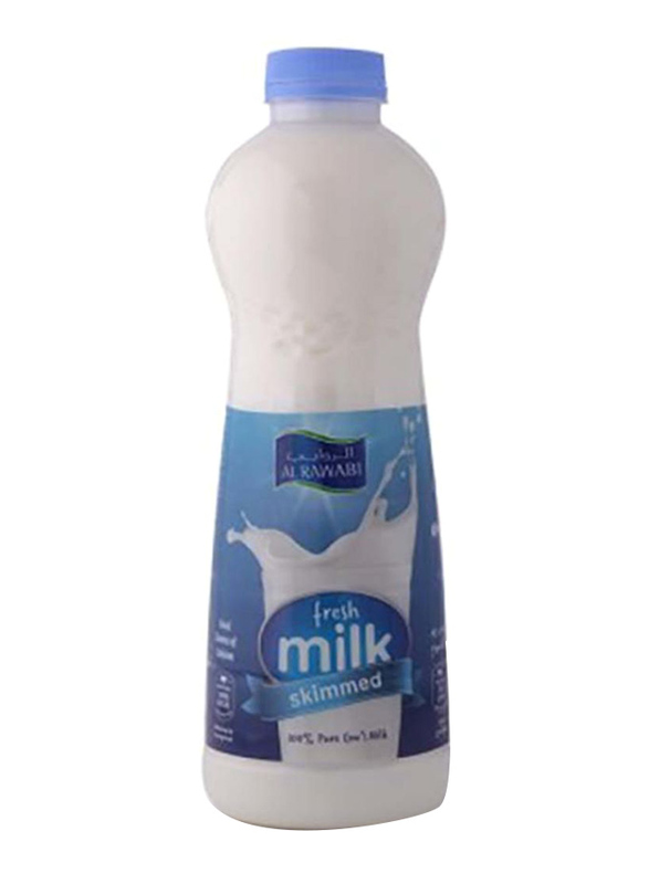 Al Rawabi Fresh Skimmed Milk, 1L