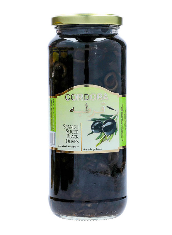 Cordoba Sliced Black Olives, 575g