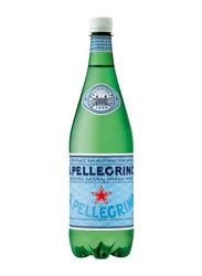 San Pellegrino Natural Sparkling Mineral Water, 6 x 1 Liter